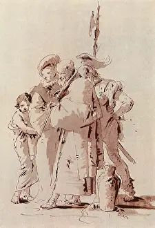 1730s: Figures, by Tiepolo