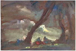Similarly: Figures By A Tree