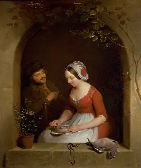 1847: Two Figures at a Window