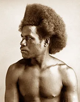 Fijian: A Fijian Chief Victorian period