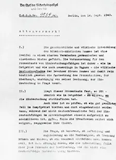 Reinhard: File of the Security Police, 1940