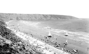 Filey: Filey, on the Beach c1950