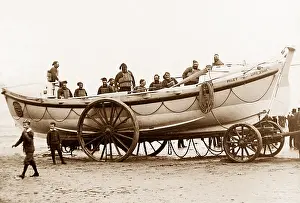 Filey: Filey Lifeboat early 1900s
