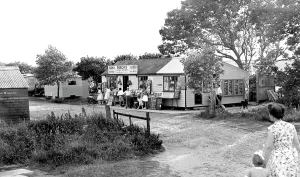 Filey: Filey, Lowfield Farm Camp c1955