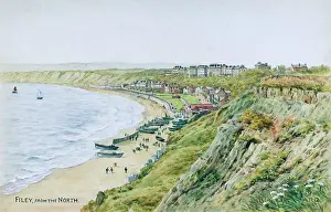Filey: Filey, North Yorkshire, viewed from the north