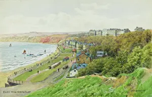 Filey: Filey, North Yorkshire, viewed from North Cliff
