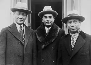 Filipinos: Filipino leaders at the White House after calling