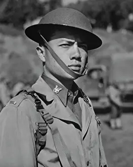Determination: A Filipino Lieutenant serving in the U.S