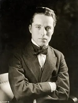 Talkie: Film actor Charlie Chaplin from the 1920s