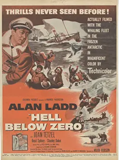 Fonts: film adverts - hell below zero, film, advert