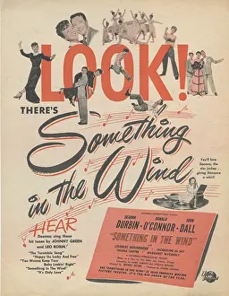 Fonts: film & cinema adverts - something in the wind