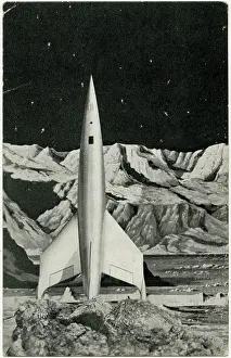 Feb16: Film Still - Destination Moon - Rocket Ship
