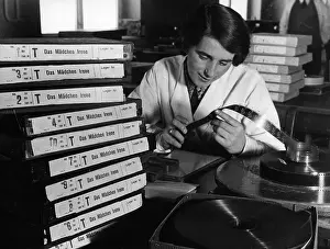 Stacked: Film laboratory, 1936