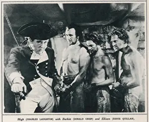 Bligh: Film still from Mutiny On The Bounty