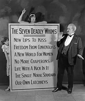 Deadly: Film scene from Prodigal Daughters, 1923