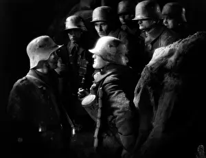 Clausen: Film scene from Westfront 1918, 1930