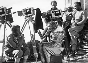 Leni: Filming of Storms over Mont Blanc, 1930
