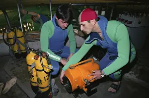 Zvezdny: Filming under water