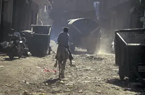 Filthy: Filthy streets, Mokattam, Cairo