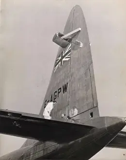 Brabazon: The fin of the sole Bristol Brabazon G-AGPW