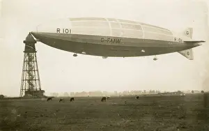 R101: The final flight of R 101, she crashed the next day