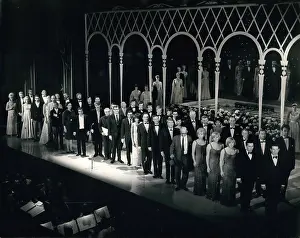 Tonights: Final rehearsals for Royal Variety Performance, London
