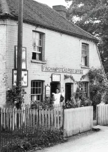 Whitewash: Finchampstead, Post Office 1906