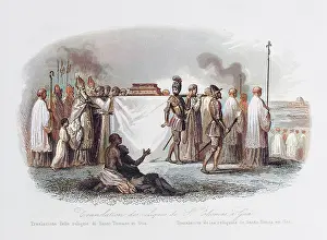 Doubting: Finding of the body of Saint Thomas in India