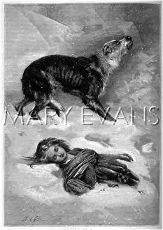 Barks: FINDING GIRL IN SNOW