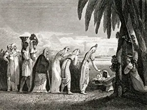 Pyramids: The Finding of Moses amid the reeds