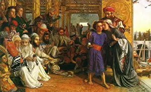 Finding: The Finding of the Saviour in the Temple, by Holman Hunt