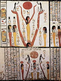 1134: fine arts, ancient world, Egypt, painting, wallpainting