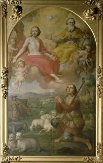 Brugger: fine arts, Brugger, Andreas (1737 - 1812), Saint