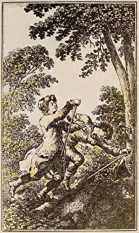 Stumbling: fine arts, Chodowiecki, Daniel (1726 - 1801)