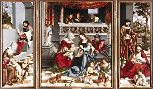 Tryptich: fine arts, Cranach, Lucas the Elder (1472 - 1553)