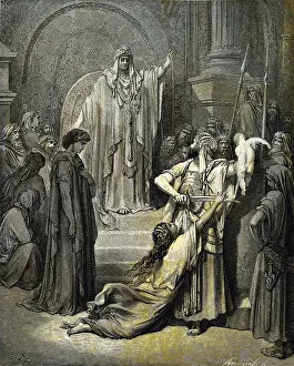 Solomonic: fine arts, Dore, Gustave (1832 - 1883), illustration