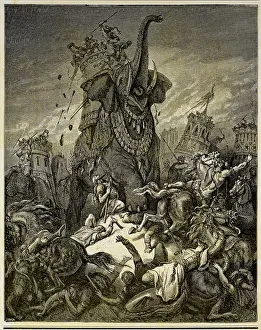 Eleazar: fine arts, Dore, Gustave (1832 - 1883), illustration