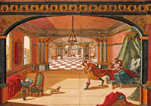 Potiphar: fine arts, graphic, Potiphars Weib (Potiphar`s