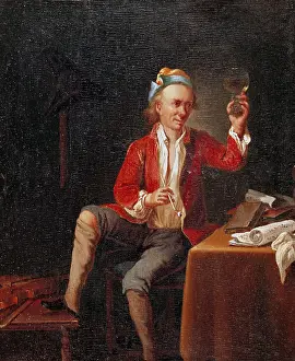 Vivant: fine arts, Juncker, Justus, (1703 - 1767), painting