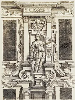 Architectura: fine arts, Mannerism, etching, from Architectura