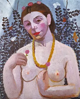 Selfportrait: fine arts, Modersohn-Becker, Paula (1876 - 1907)