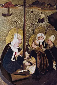 Gloriole: fine arts, Moser, Lucas, (circa 1390 - after