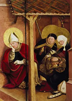 Gloriole: fine arts, Moser, Lucas, (circa 1390 - after