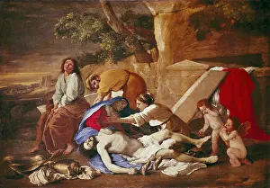 Christus: fine arts, Poussin, Nicolas, (1594 - 1665), painting