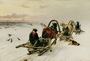 Coldness: fine arts, Pryanishnikov, Illarion Mikhailovich