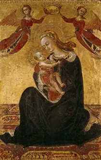 Sassetta: fine arts, Sassetta (1392 - 1450), painting Madonna