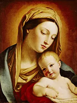 Salvi: fine arts, Sassoferrato, il, (1609 - 1685), painting
