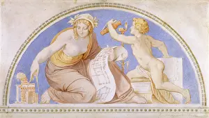 Lunette: fine arts, Schwind, Moritz von (1804 - 1871)
