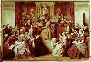 Symphonie: fine arts, Schwind, Moritz von (1804 - 1871)