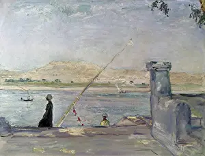Bedouins: fine arts, Slevogt, Max (8.10.1868 - 20.9.1932)